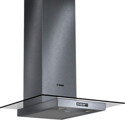 Bosch DWA064W50B Chimney Cooker Hood, Brushed Steel
